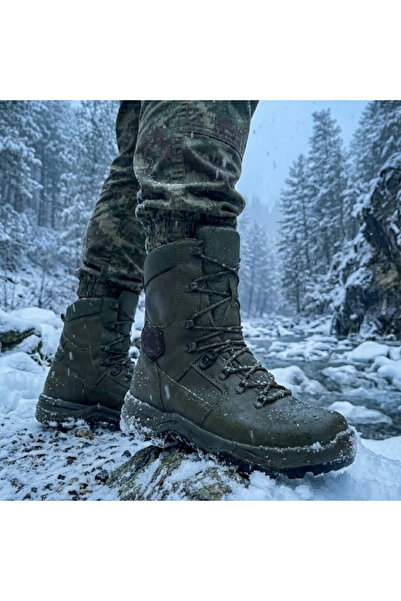 Pars Taktik Su Geçirmez Deri Kışlık Askeri İstihkak Askeri Operasyon Botu