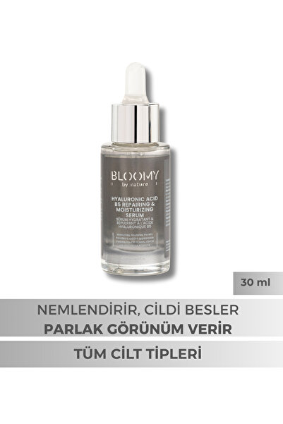 Bloomy by Nature Hyaluronik Asit B5 Onarıcı & Nemlendirici Serum