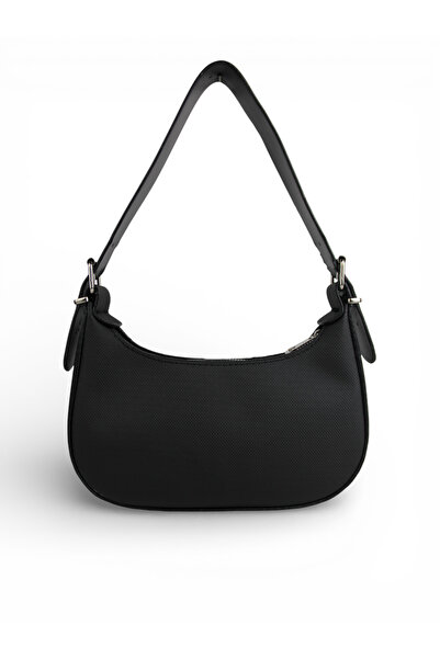 REVENKO Geantă de umăr Pera Black Baguette pentru femei - Geantă de mână - Ge...