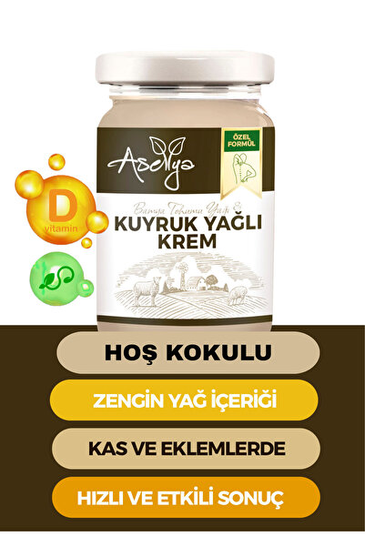 ASELYA Kuyruk Yağlı Bamya Tohumu Masaj Kremi