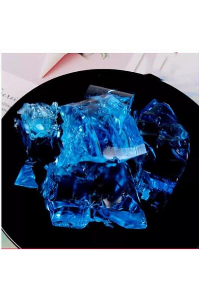 Genel Markalar Jel Mum Teraryum Malzemesi Jeli 1 kg Mavi Jel + 100 gr Orijina...