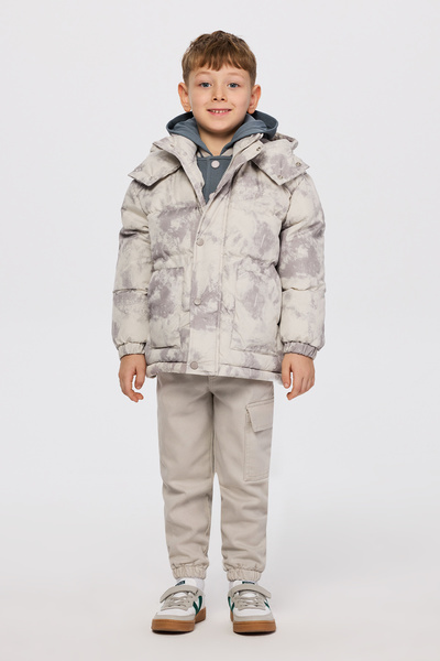 Panço Erkek Çocuk Gri Kaban