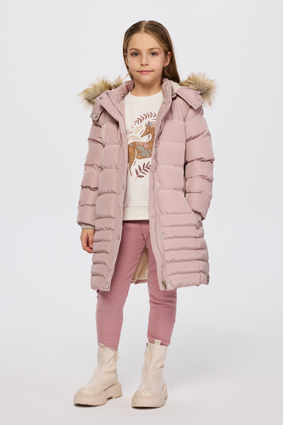 Panço Kız Çocuk Kapitone Lila Kaban