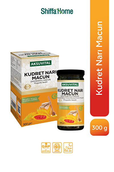 Aksu Vital Propolis Ilaveli Kudret Narı Ekstraktlı Macun 300 G