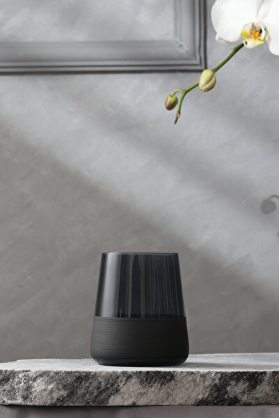 Rakle Black Matte 420 Cc 4 Grain Water Glass Set