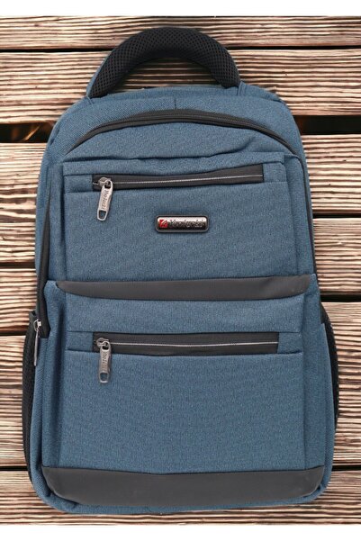 OEM Laptop backpack 23382, waterproof, 48x34x19cm, blue