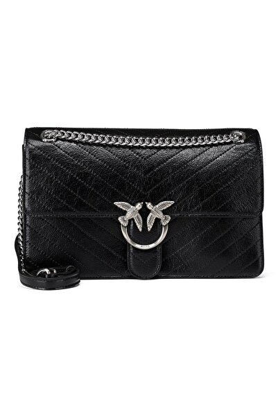 PİNKO Love One Schultertasche Leder 26 cm