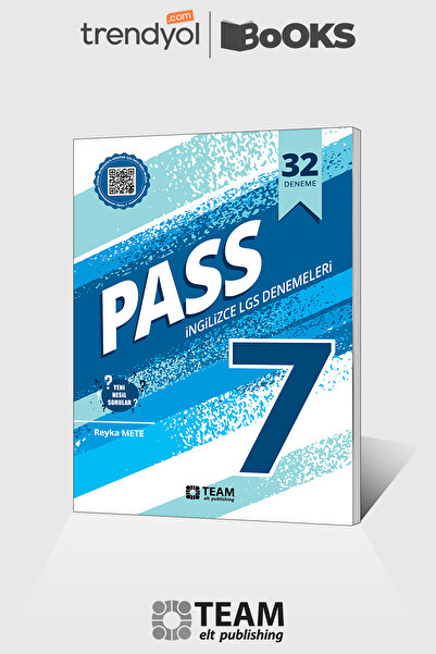 Team Elt Publishing PASS 7 - 32 adet yeni nesil LGS deneme sınavı(Sosyal bilg...