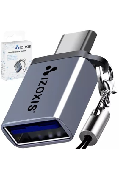 Welora USB 3.0 to USB Type-C adapter, data transfer speed 5 Gbps - Silver