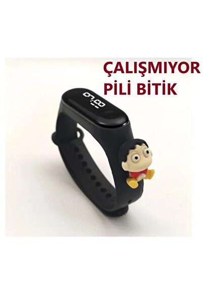 DZC KUZENLER AVM Dijital Dokunmatik Led Ekran Su Geçirmez Figürlü Çocuk Kol S...