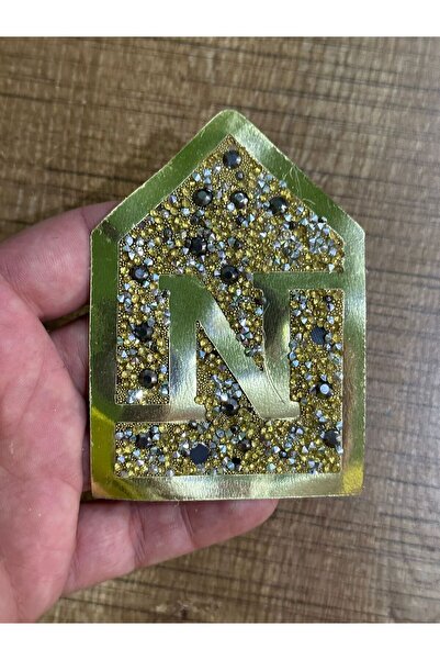 Gönülden Tasarım 9x6 cm peglačna slova N, dodatak za šitje i vezenje