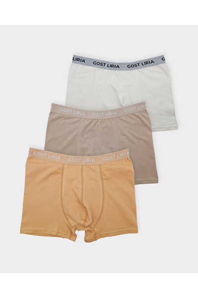 GOST LİRİA Boxeri pentru bărbați Soil – Pachet de 3, multicolor