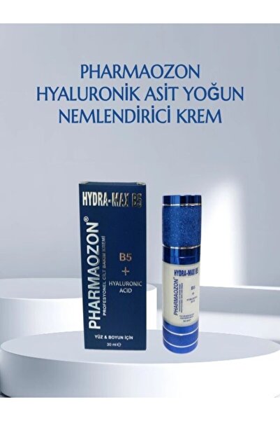 PHARMAOZON Hydramax-b5 Hyaluronik Asit Yoğun B5 Vitaminli Nemlendirici Krem 3...