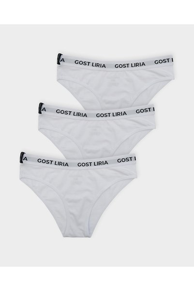 GOST LİRİA - Bare Women's Slip 3-Pack White