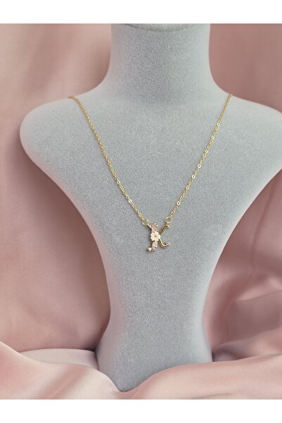 Glamluxe Çelik harf kolye