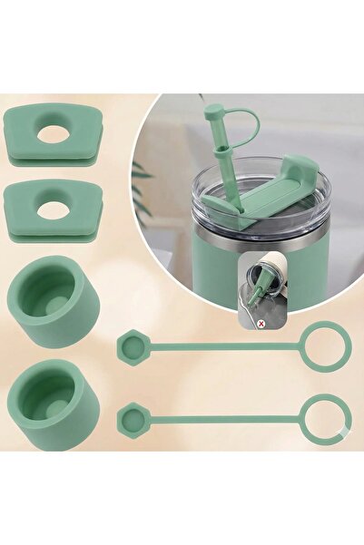 Kelira Quencher Thermos with Straw 1.18 L Compatible Leakproof Set of 3 - Not...