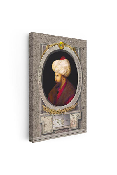 Tablofest Osmanlı Padişahları - Fatih Sultan Mehmet İstanbul'un Fatihi Kanvas...