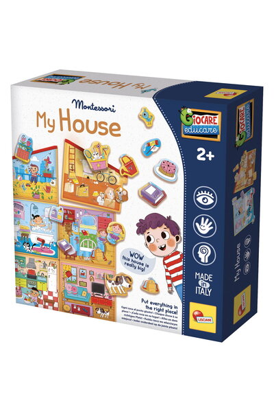 Lisciani Joc Montessori - Casuta mea ordonata