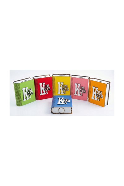 EMRİN AHŞAP OYUNCAK VE HEDİYELİK EŞYA Book Piggy Bank