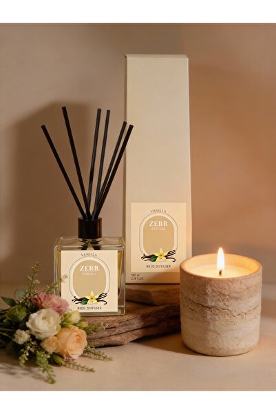 ZERR Vanilla / Vanilya Reed Diffuser (Çubuklu Oda Kokusu)