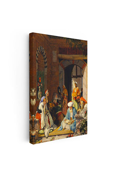 Tablofest Osman Hamdi Bey - Cami Avlusu Kanvas Tablo