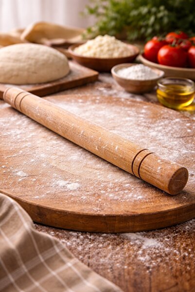 Genel Markalar Hamur Oklavası 80 Cm Ahşap Oklava KALIN OKLAVA