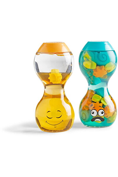 Hand2Mind Sensory Hourglasses with Emotions - Overwhelmed & Calm