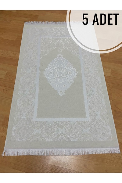 AYHANHOME Desenli Saçaklı Hediyelik Bohçalık Tafta Pembe Seccade