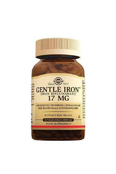 Solgar Gentle Iron 17mg 90 Kapsül