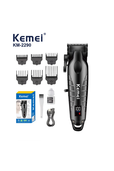 Kemei Mașină de tuns profesională fără fir KM-2290