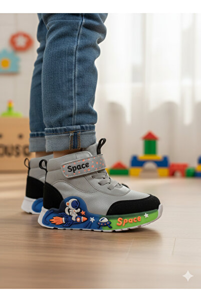 foopi Space Işıklı Erkek Çocuk Botu 22-25