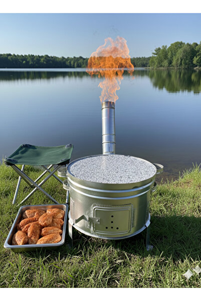 sobacıoğlu Mermer Granit Takım Mangal Ve Kamp Sobası