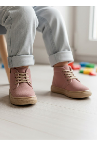 foopi Bubu Girl Zippered Children's Boots 21-30