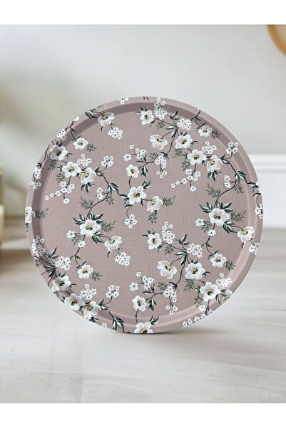 Mutfika Modern 36 cm Deri Sunum Tepsisi - Kaymaz Yüzeyli Dekoratif Mutfak ve ...