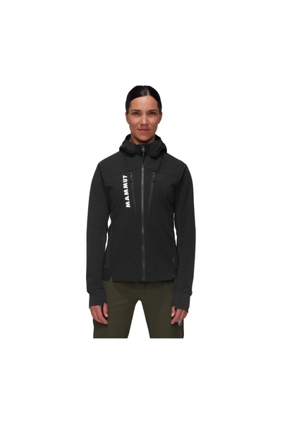 Mammut Aenergy So Hybrid Hooded Black Women's Jacket