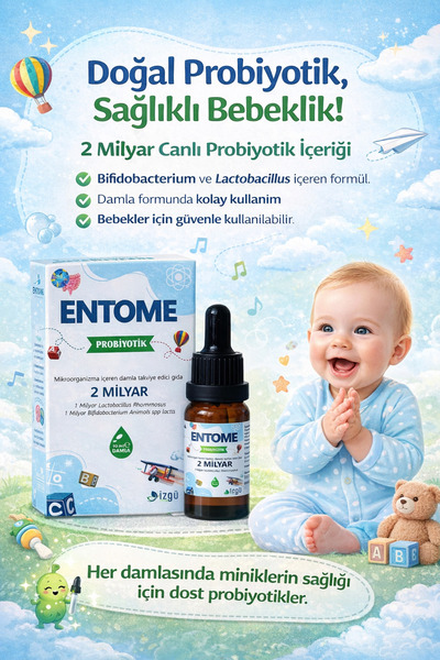 ENTOME Probiyotik 10 ml Damla