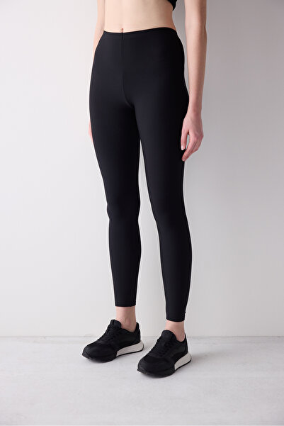 Penti Schwarze Miracle Slimmer-Thermo-Leggings mit hoher Taille