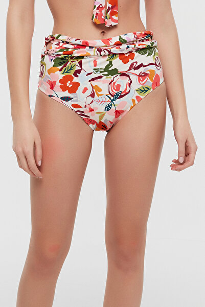 Penti Partea de jos de bikini multicoloră la modă înaltă