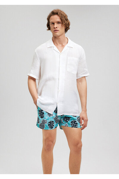 Mavi Green Sea Shorts -0911474-71496 Model