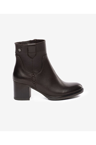 Greyder Kadın Kahverengi Hakiki Deri Topuklu Bot 5K2DB32031