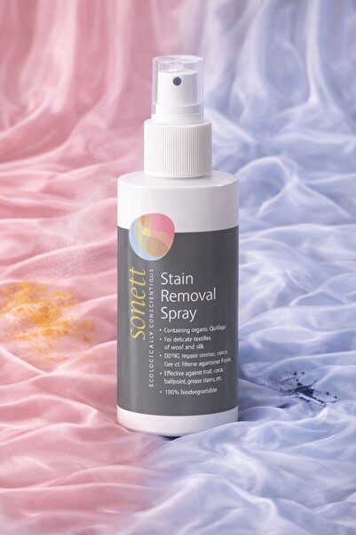 Sonett Spray pentru îndepărtarea petelor organice pentru țesături din mătase ...