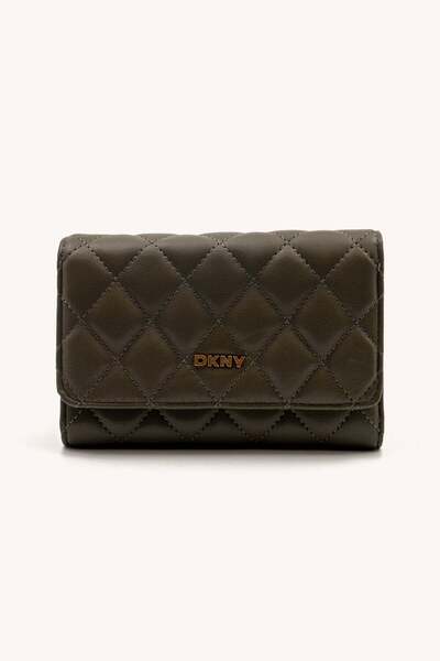 Dkny محفظة ترينا ثلاثية الطي