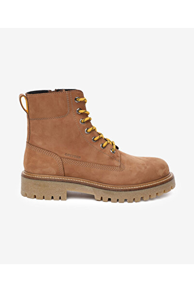 Greyder Ανδρικές μπότες από γνήσιο δέρμα σε καφέ χρώμα 5K1UB18872