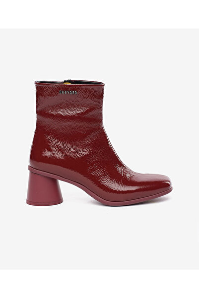 Greyder Women's Burgundy Genuine Leather Boots 5K2Db34504