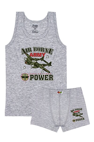 Öts Момчешки спортни боксерки, Grey Fighter (96% памук - 4% еластан)