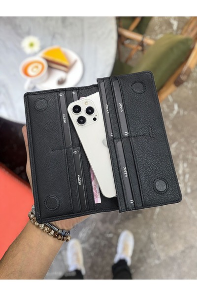 Visso leather Visso 902 Hakiki Deri El Geçmeli Kordonlu Kişiye Özel Telefon H...