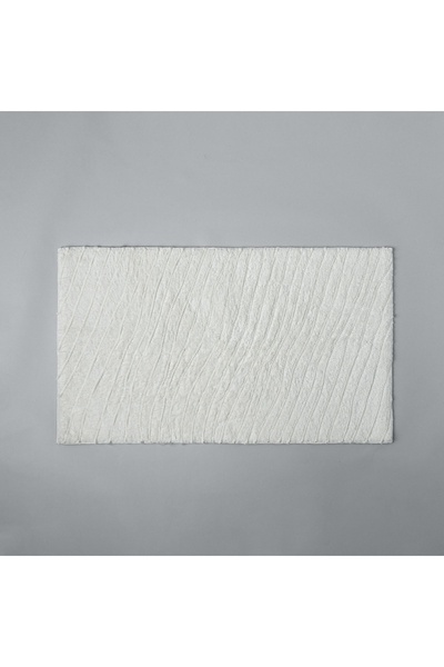 Linens Trista 60X100 cm Banyo Paspası Beyaz
