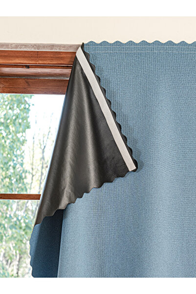 Generic One sheet of linen-textured self-adhesive blind, 100% blackout, suita...