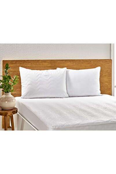 Taç Soft Tek Kişilik Yastık Alezi Beyaz