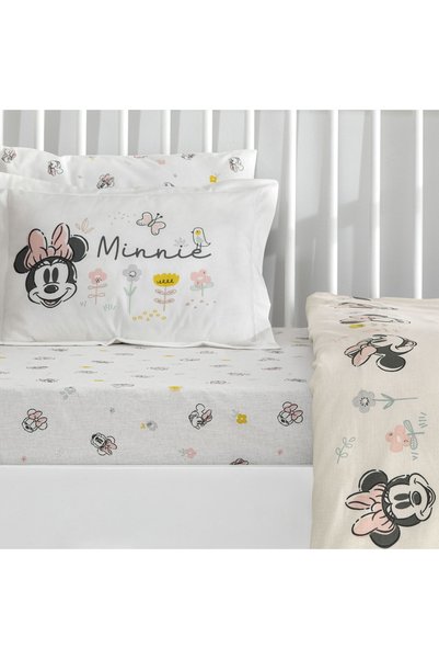 Taç Taç Licensed Disney Minnie Mouse Dream Baby Cotton Baby Duvet Cover Set